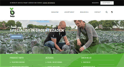 Desktop Screenshot of bejo.nl